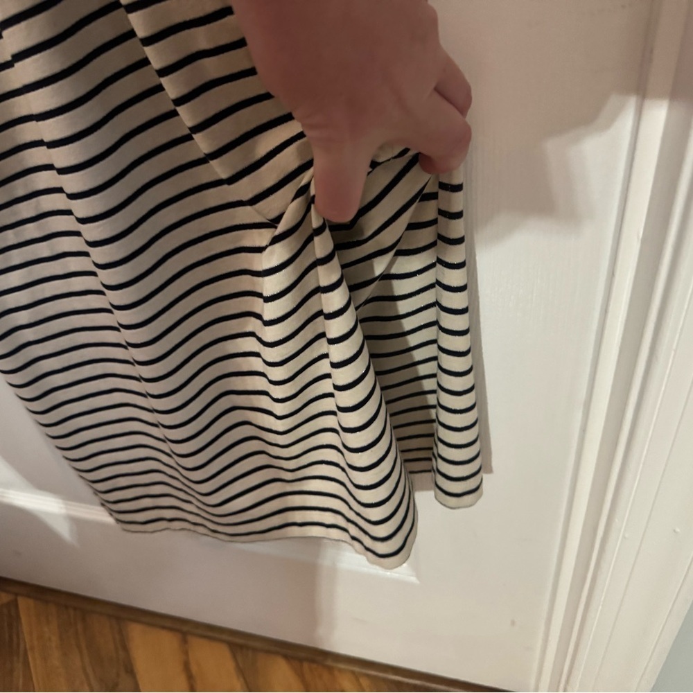 Vineyard Vines Navy and Cream Striped Maxi Dress - Picture 7 of 7